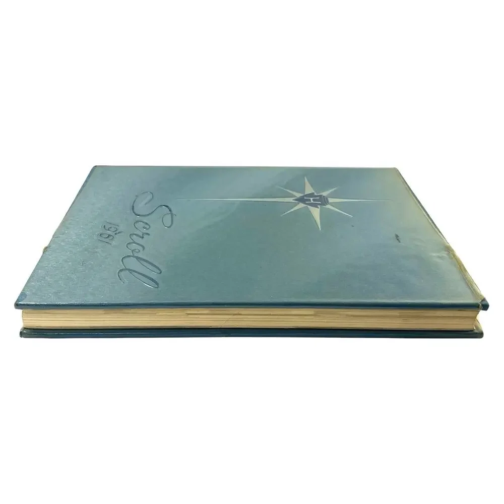 1961 The Scroll Herbert Hoover High School Glendale CA Yearbook Signed
